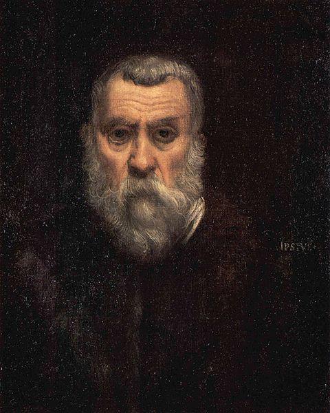 Jacopo Tintoretto Self-portrait. Germany oil painting art